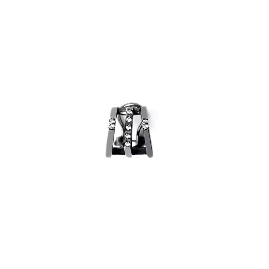 Black 'Congiunzioni' cuff earring CONGIUNZIONI | OR3 MONOAGN SQ9